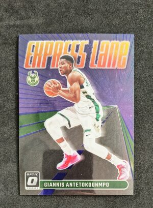 2023-24 Panini Optic Express Lane Giannis Antetokounmpo #23 Purple