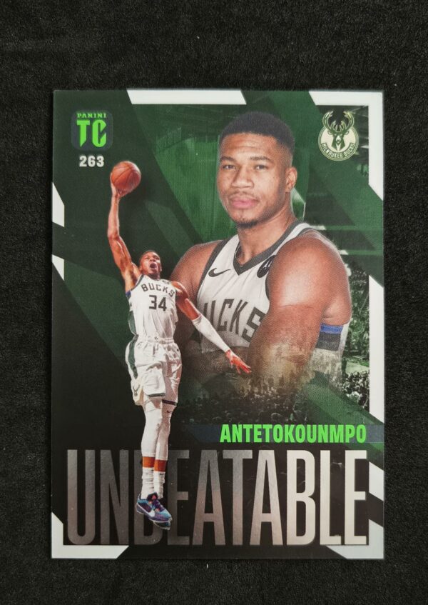 2023-24 Panini Top Class Unbeatable Tribute Giannis Antetokounmpo #263
