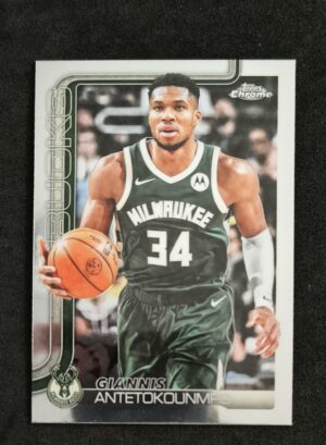 2025-26 Topps Chrome Giannis Antetokounmpo #137