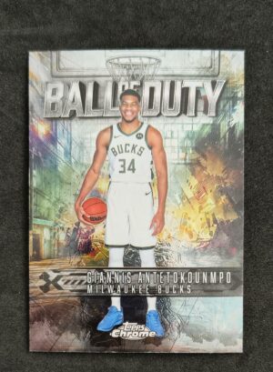 2025-26 Topps Ball of Duty Giannis Antetokounmpo