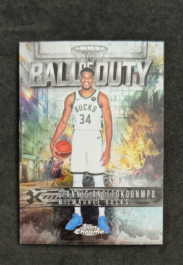 2025-26 Topps Ball of Duty Giannis Antetokounmpo