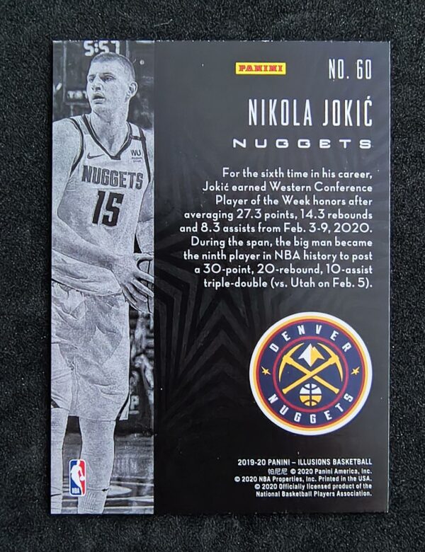 2019-20 Panini Illusions Nikola Jokic #60