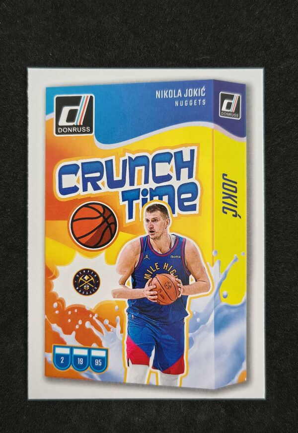 2024-25 Panini Donruss Crunch Time Nikola Jokic #10