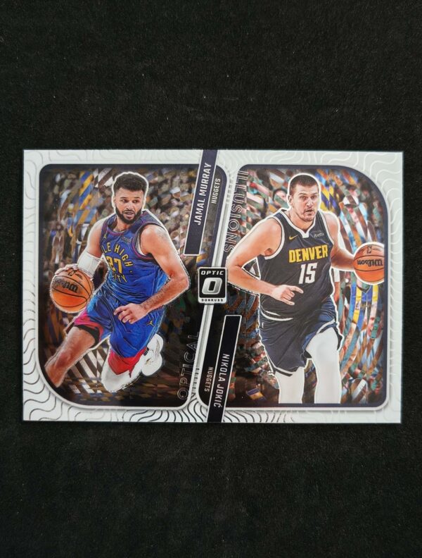 2023-24 Panini Optic Optical Illusions Nikola Jokic Jamal Murray #3
