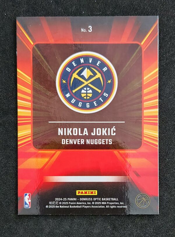 2024-25 Panini Optic Express Lane Nikola Jokic #3