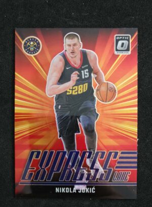 2024-25 Panini Optic Express Lane Nikola Jokic #3 Purple Prizm