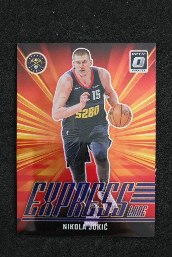 2024-25 Panini Optic Express Lane Nikola Jokic #3 Purple Prizm