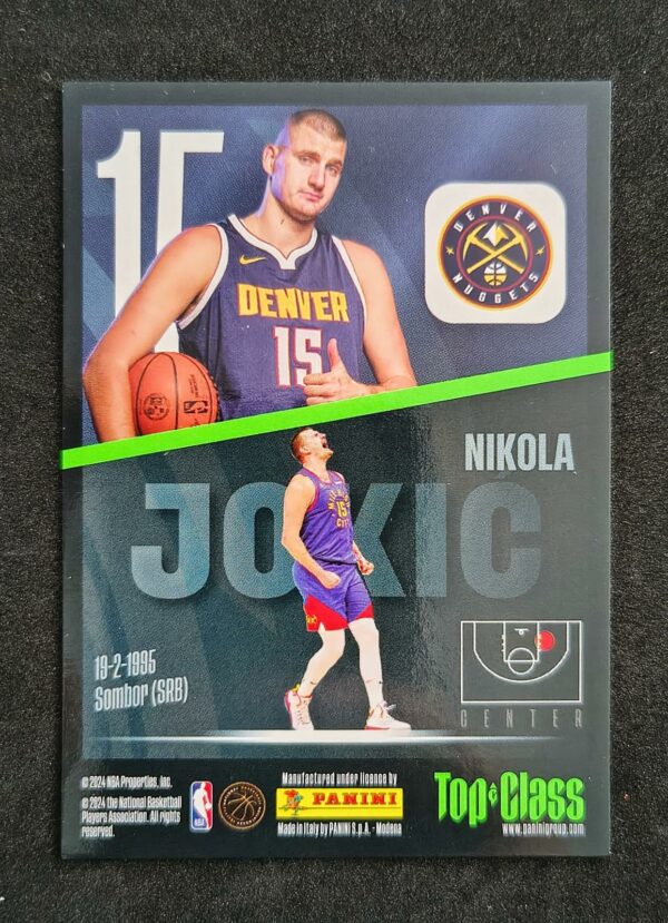 2023-24 Panini Top Class Holo Giants Nikola Jokic