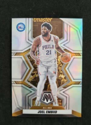 2021-22 Panini Mosaic All-NBA Joel Embiid #290 Silver Prizm
