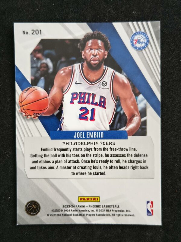 2023-24 Panini Phoenix Joel Embiid #201
