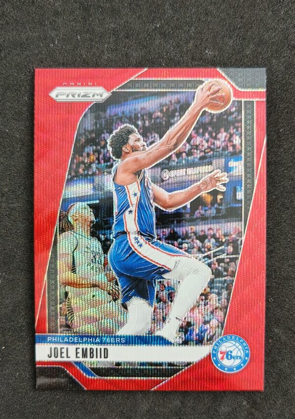 2024-25 Panini Prizm Joel Embiid #28 Rew Wave