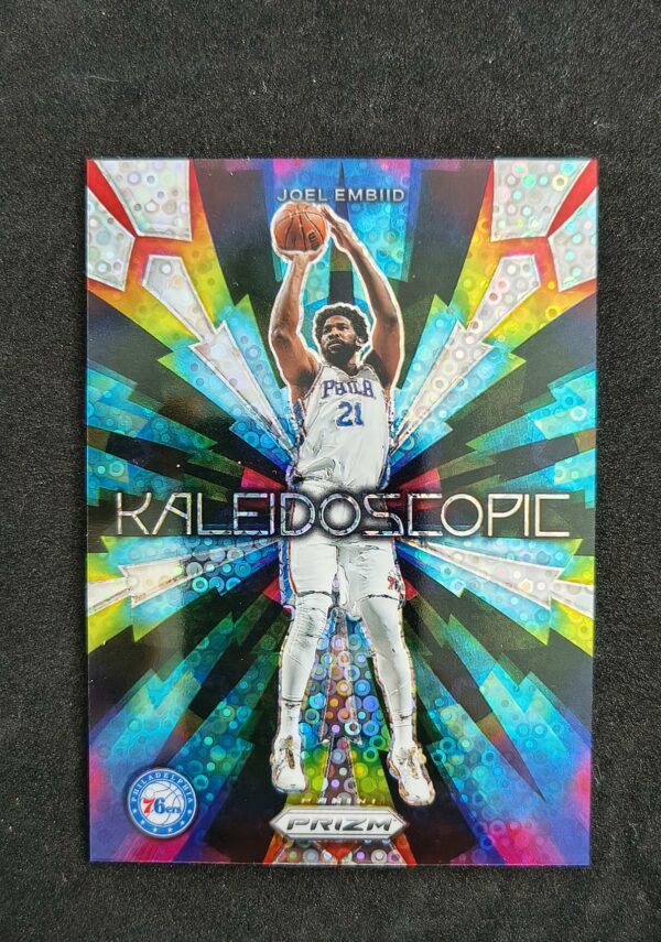 2023-24 Panini Prizm Kaleidoscopic Joel Embiid #29 Fast Break