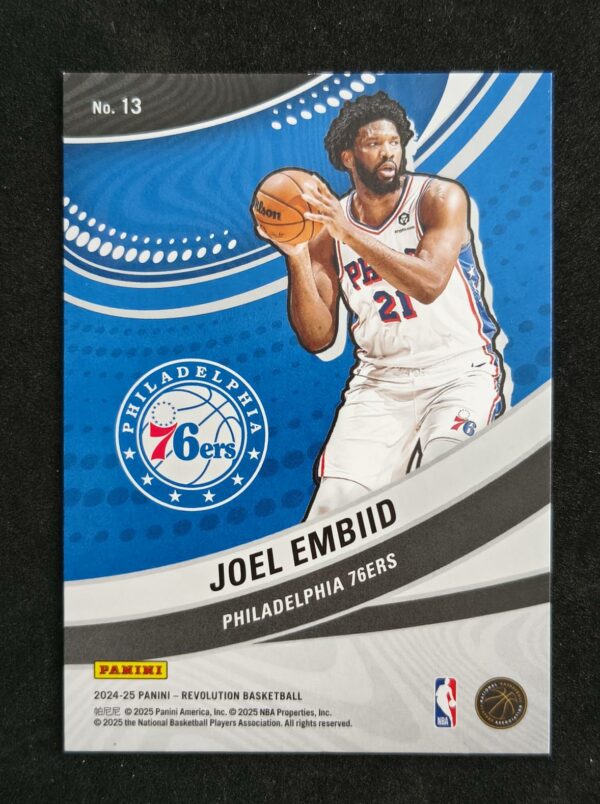2024-25 Panini Revolution Vortex Joel Embiid #13