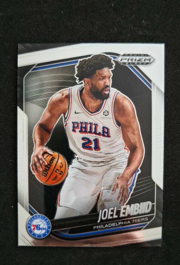 2024-25 Panini Prizm Black Joel Embiid #70