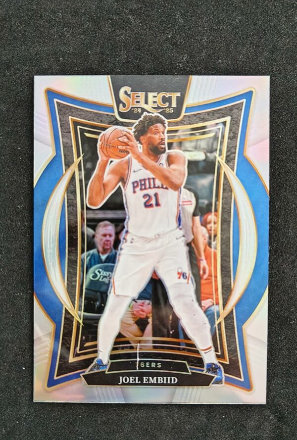 2024-25  Panini Select Joel Embiid #6 Concourse Silver