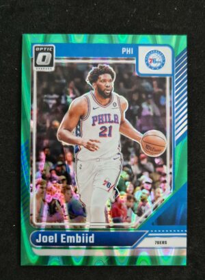 2024-25  Panini Optic Joel Embiid #19 Green Wave