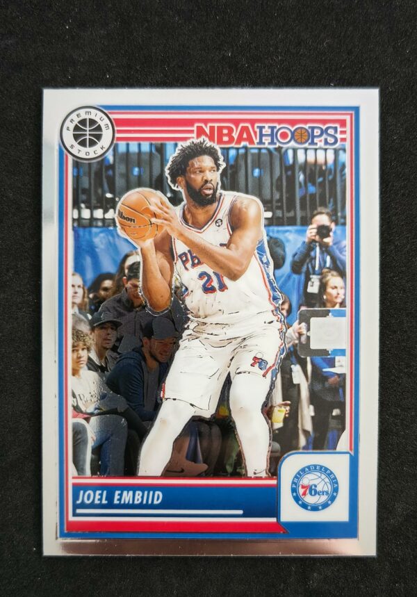 2023-24 Panini Hoops Premium Stock Joel Embiid #271