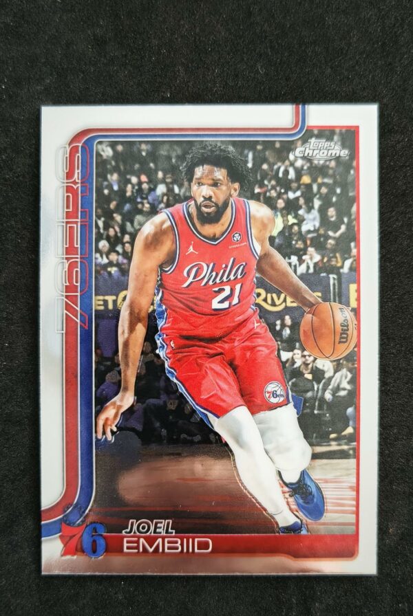 2025-26 Topps Chrome Joel Embiid #149