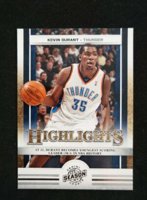 2009-10 Panini Season Update Highlights Kevin Durant #4