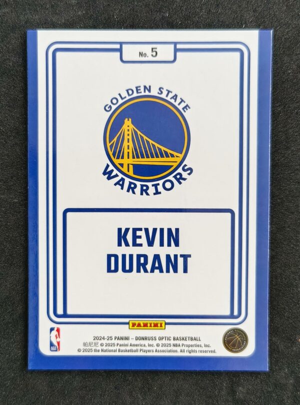 2024-25 Panini Optic Winner Stays Kevin Durant #5