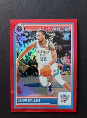 2023-24 Panini Hoops Premium Stock Cason Wallace #76 027/275 RC