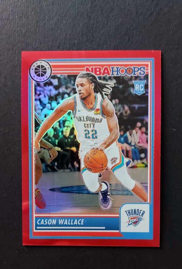 2023-24 Panini Hoops Premium Stock Cason Wallace #76 027/275 RC