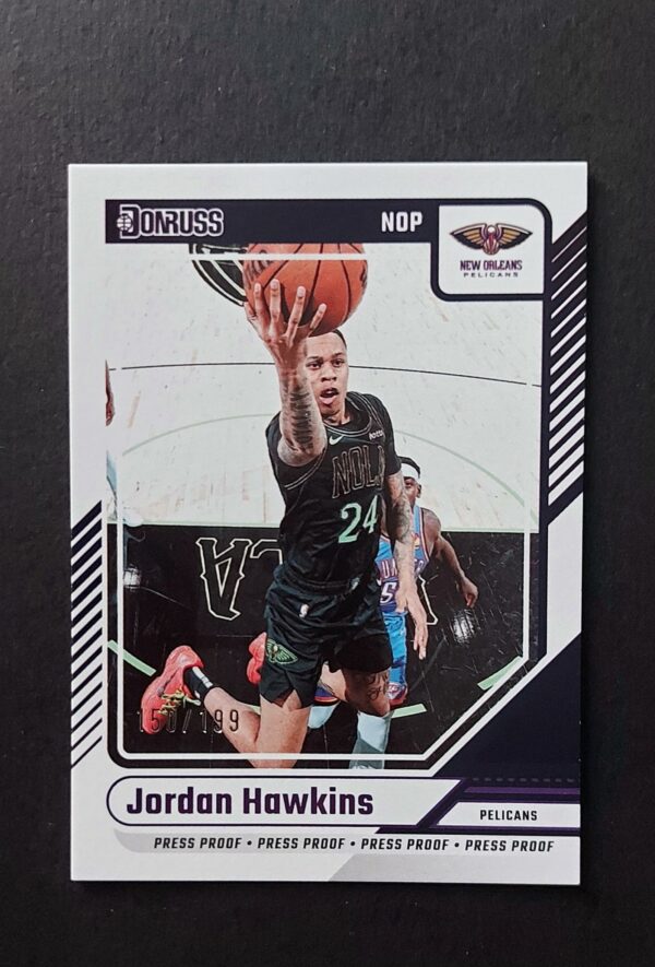 2024-25 Panini Donruss Jordan Hawkins #149 150/199