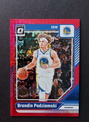 2024-25 Panini Optic Brandin Podziemski #36 01/88