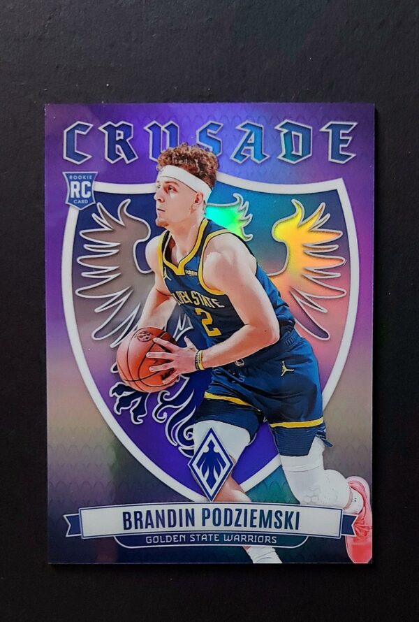2023-24 Panini Phoenix Brandin Podziemski #5 33/75 RC