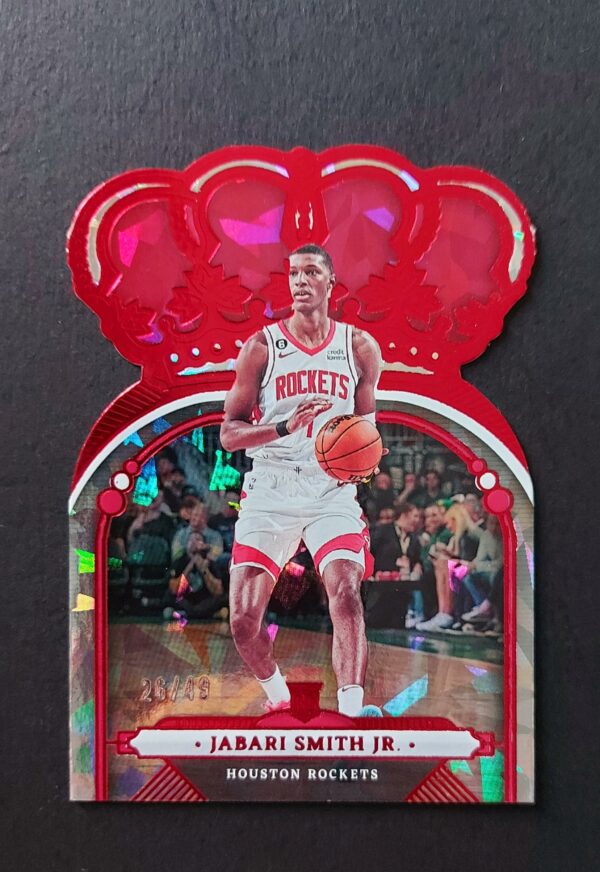 2022-23 Panini Crown Royale Jabari Smith Jr #6 26/49 RC