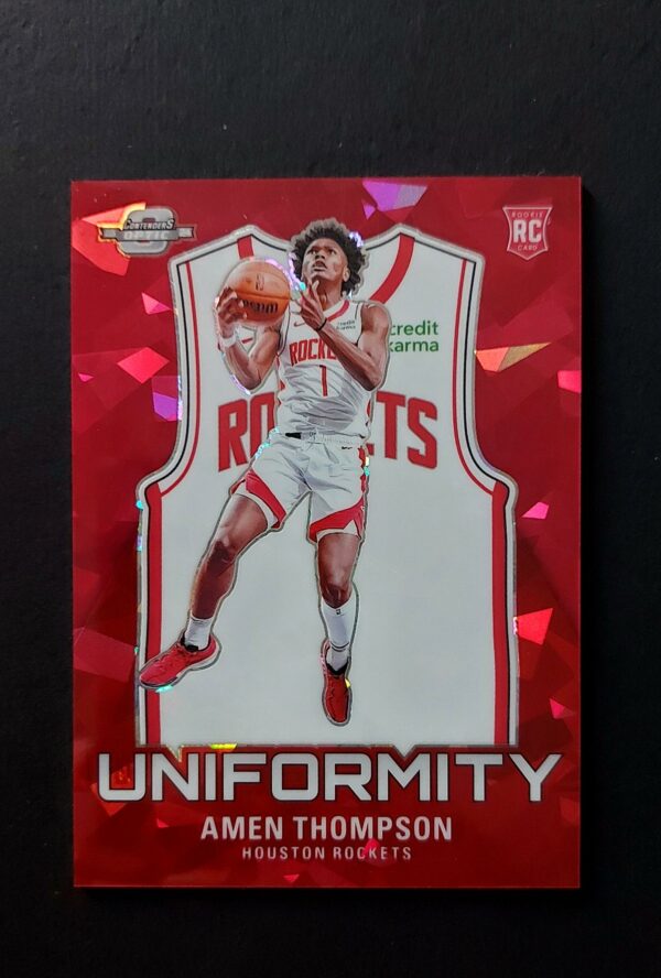2023-24 Panini Contenders Optic Uniformity Amen Thompson #2 152/175 RC