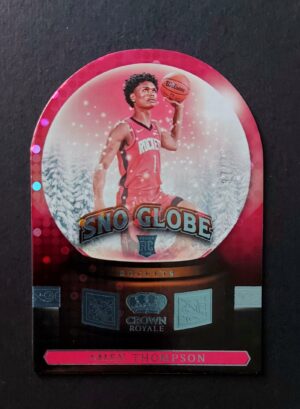 2023-24 Panini Crown Royale Sno Globe Amen Thompson #9 37/75 RC