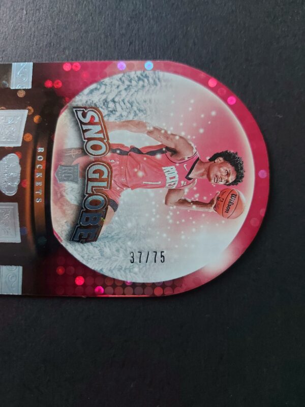 2023-24 Panini Crown Royale Sno Globe Amen Thompson #9 37/75 RC