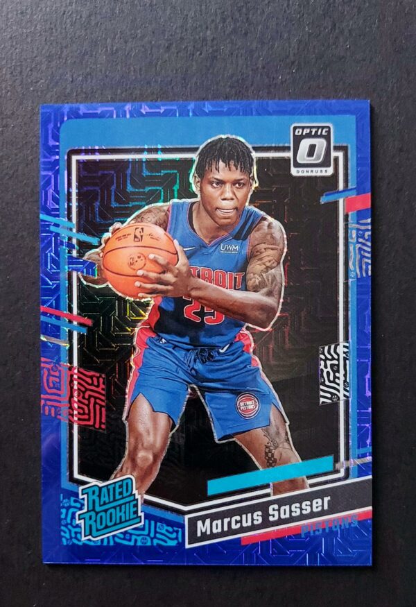 2023-24 Panini Optic Marcus Sasser #242 RC 08/24