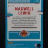2023-24 Panini Optic Maxwell Lewis #211 RC 62/75