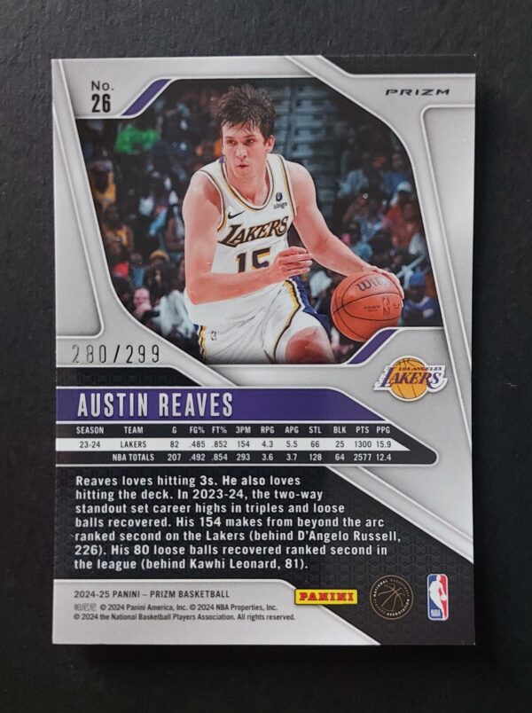 2024-25 Panini Prizm Austin Reaves #26 280/299