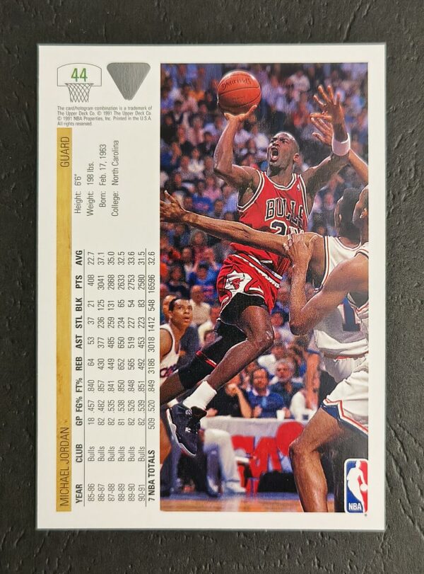 1991-92 Upper Deck Michael Jordan #44