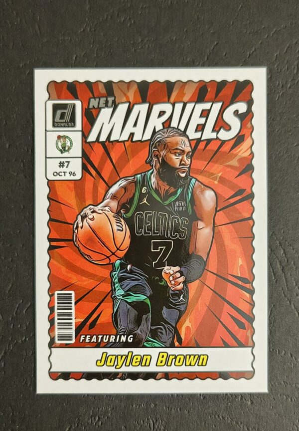 2023-24 Panini Donruss Net Marvels Jaylen Brown #4