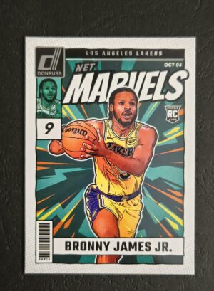 2024-25 Panini Donruss Net Marvels Bronny James Jr #11 RC