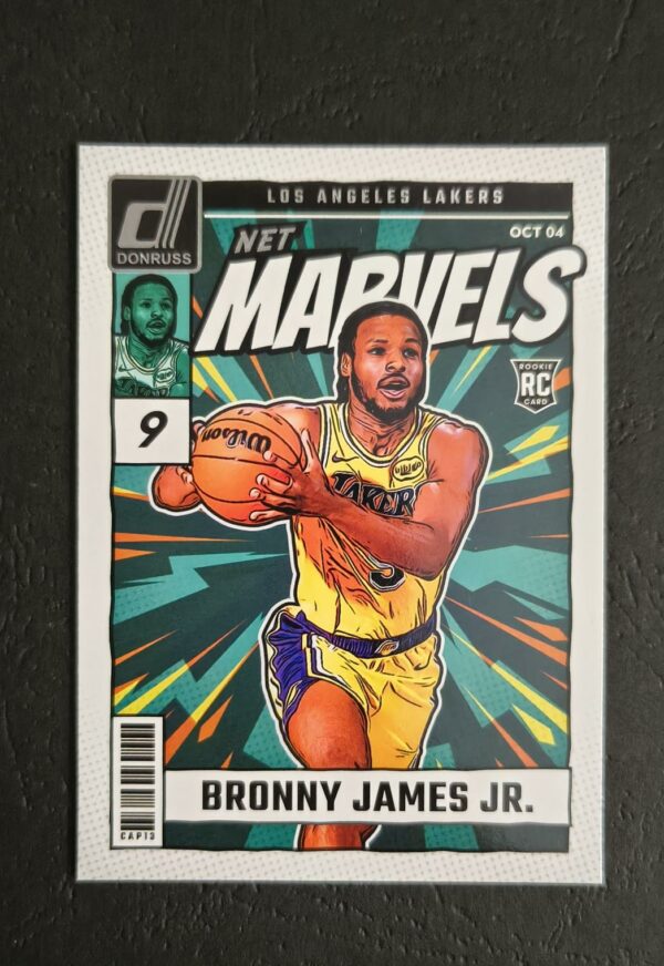 2024-25 Panini Donruss Net Marvels Bronny James Jr #11 RC