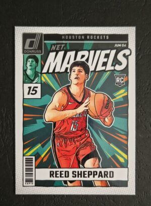 2024-25 Panini Donruss Net Marvels Reed Sheppard #15 RC