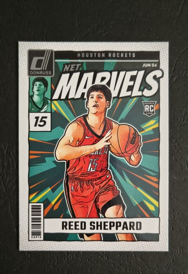 2024-25 Panini Donruss Net Marvels Reed Sheppard #15 RC