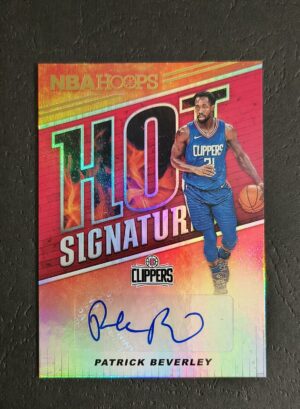 2018-19 Panini Hoops Hot Signatures Patrcik Beverly Auto