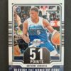 2023-24 Panini Contenders Optic Playing the Numbers Game Anthony Edwards #9 Silver Prizm