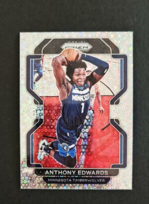 2021-22 Panini Prizm Anthony Edwards #37 Fast Break