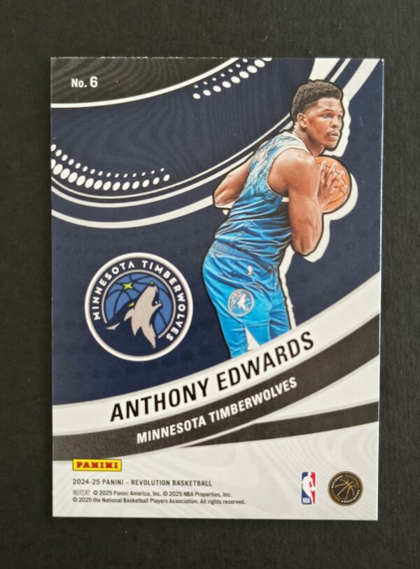 2024-25 Panini Revolution Vortex Anthony Edwards #6