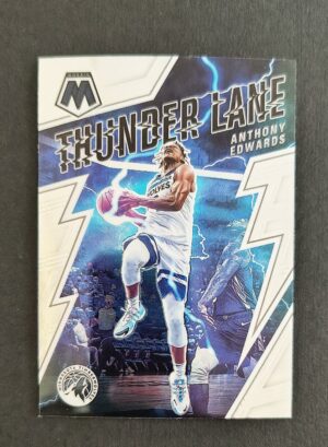 2021-22 Panini Mosaic Thunder Lane Anthony Edwards #20