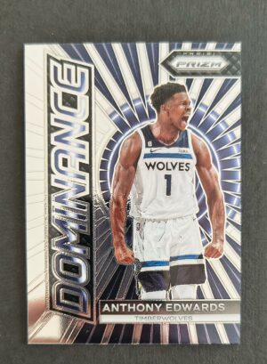 2023-24 Panini Prizm Dominance Anthony Edwards #15