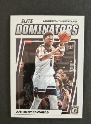 2022-23 Panini Optic Elite Dominators Anthony Edwards #23