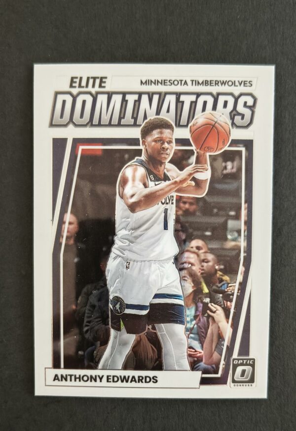 2022-23 Panini Optic Elite Dominators Anthony Edwards #23